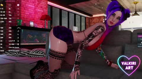 valkiriart online show from February 20, 2025, 5:01 am