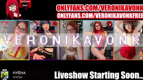 Snapshot of veronikavonk chatting on June 12, 2026, 11:09 am Veronika von Kleist online show from June 12, 2026, 11:09 am