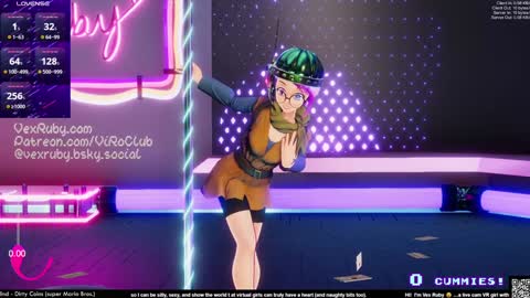 Snapshot of vexruby chatting on December 29, 2024, 1:13 am Vex Ruby online show from December 29, 2024, 1:13 am