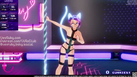 Snapshot of vexruby chatting on January 26, 2025, 1:09 am Vex Ruby online show from January 26, 2025, 1:09 am