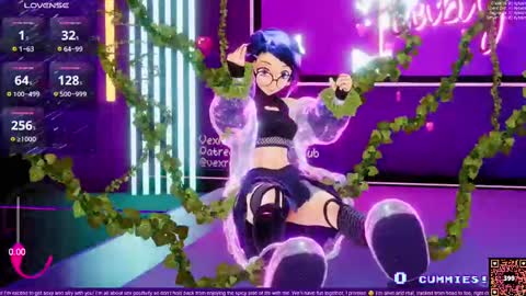 Snapshot of vexruby chatting on October 5, 2025, 12:09 am Vex Ruby online show from October 5, 2025, 12:09 am