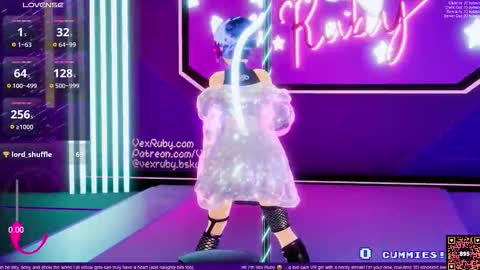 Snapshot of vexruby chatting on November 16, 2025, 1:11 am Vex Ruby online show from November 16, 2025, 1:11 am