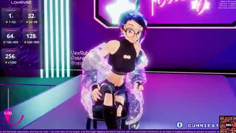 Snapshot of vexruby chatting on November 30, 2025, 1:09 am Vex Ruby online show from November 30, 2025, 1:09 am