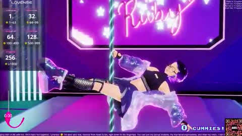 Snapshot of vexruby chatting on January 11, 2026, 1:10 am Vex Ruby online show from January 11, 2026, 1:10 am