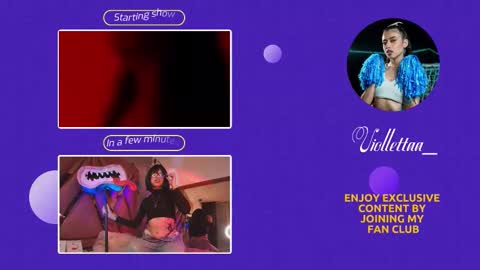 Violetta online show from January 12, 2026, 6:46 pm