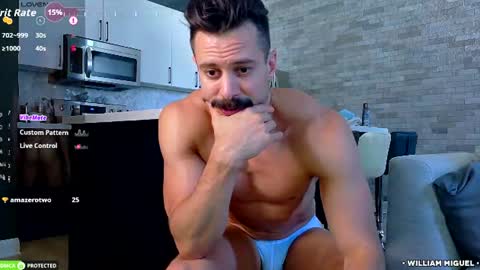Snapshot of willyumx chatting on July 10, 2026, 7:38 pm William Miguel online show from July 10, 2026, 7:38 pm