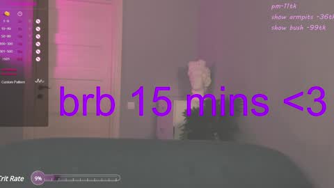 Rebecy online show from January 2, 2025, 5:29 pm