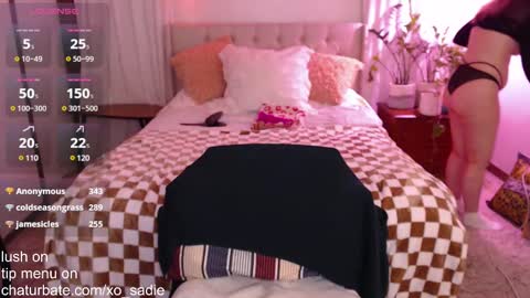 Snapshot of xo_sadie chatting on January 31, 2025, 8:32 am Xo Sadie online show from January 31, 2025, 8:32 am