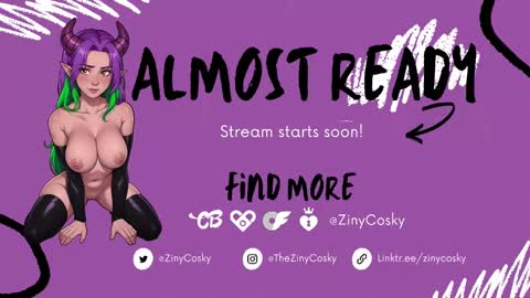 Ziny Cosky online show from September 24, 2025, 3:21 am