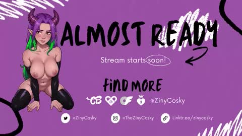 Ziny Cosky online show from November 1, 2025, 2:46 am
