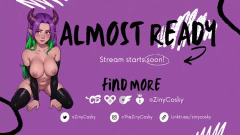 Snapshot of ziny_cosky chatting on May 20, 2026, 3:13 am Ziny Cosky online show from May 20, 2026, 3:13 am