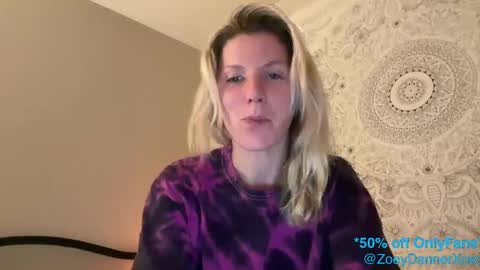 Zoeydanner online show from January 28, 2025, 9:30 am