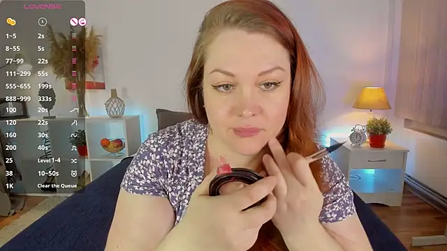 CutieGinger online show from December 7, 2024, 9:44 pm