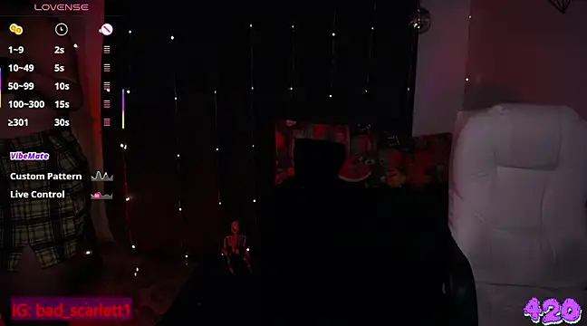 Snapshot of bad_scarlett1 chatting on March 12, 2025, 12:31 am bad scarlett1 online show from March 12, 2025, 12:31 am