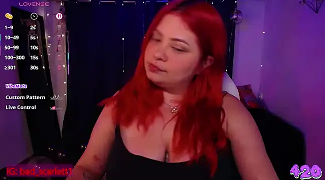 Snapshot of bad_scarlett1 chatting on March 14, 2025, 11:43 pm bad scarlett1 online show from March 14, 2025, 11:43 pm