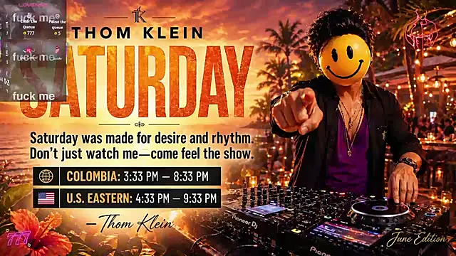thomklein online show from June 13, 2026, 7:01 pm