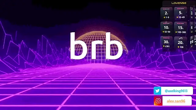 AxelKing1326 online show from October 22, 2025, 11:15 pm