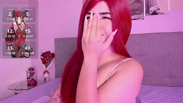 Im Scarlet online show from February 25, 2025, 9:24 pm