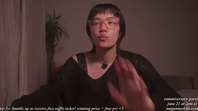 meganmei666 online show from June 21, 2026, 2:25 am