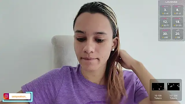 SamanthaWatson online show from October 23, 2025, 3:55 pm