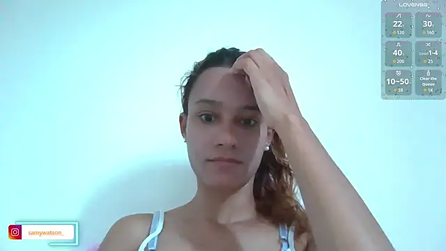 SamanthaWatson online show from November 2, 2025, 10:01 pm