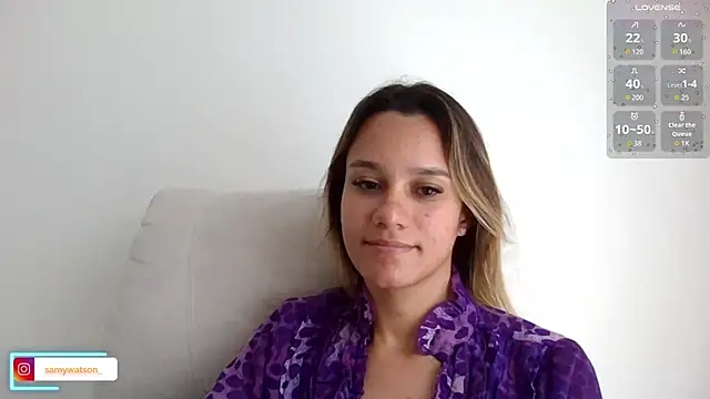 Snapshot of SamanthaWatson chatting on April 27, 2026, 3:10 pm SamanthaWatson online show from April 27, 2026, 3:10 pm