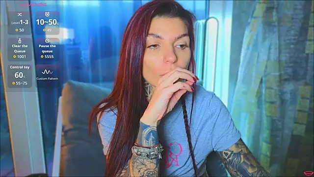 Snapshot of tattooedBabyy chatting on May 23, 2026, 8:51 am tattooedBabyy online show from May 23, 2026, 8:51 am