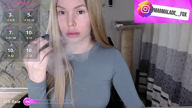 Marmalade Fox online show from March 3, 2026, 2:12 pm