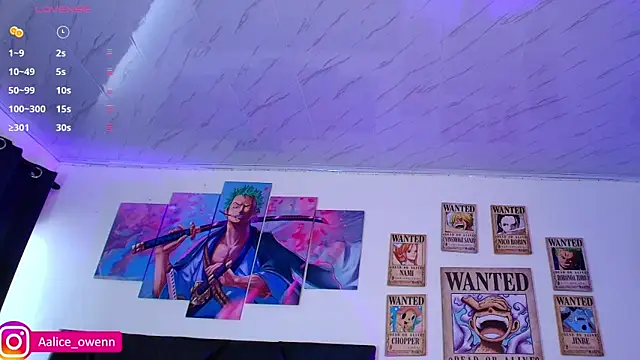 Aliceowenn online show from November 21, 2025, 9:13 pm