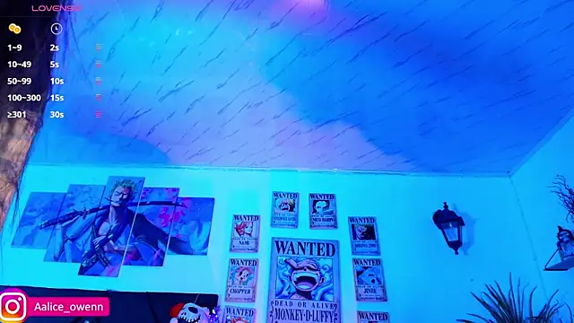 Aliceowenn online show from December 22, 2025, 9:12 pm