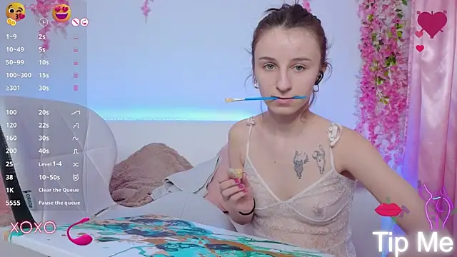 Snapshot of _Nika_Kik chatting on February 11, 2025, 5:40 pm Nika Kik online show from February 11, 2025, 5:40 pm