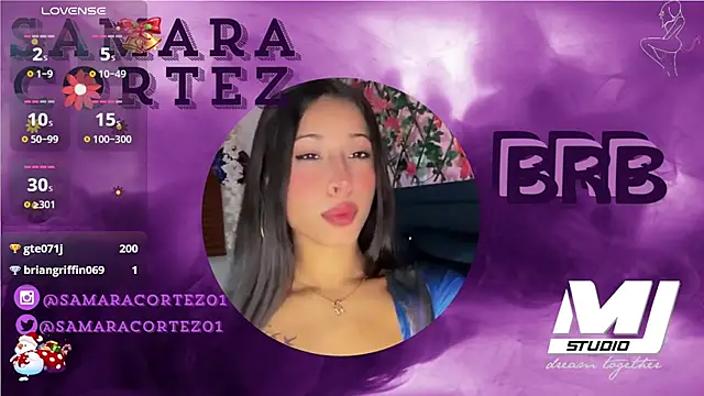 SamaraCortez online show from December 13, 2025, 7:53 pm