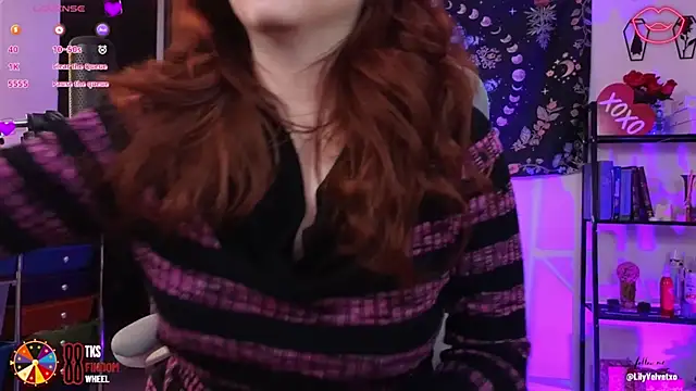 LilyVelvett online show from February 21, 2025, 7:23 am