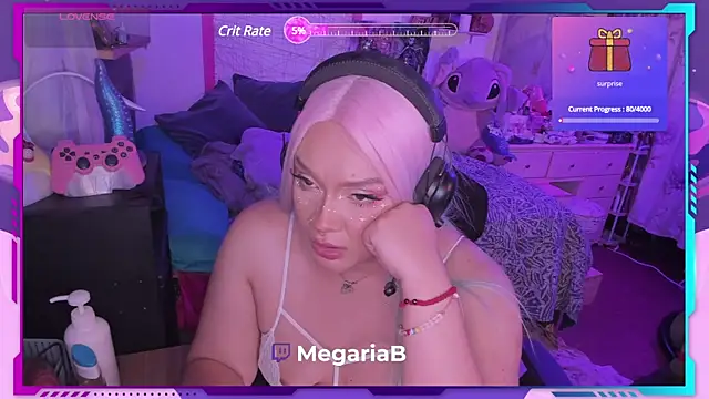 MegariaB online show from December 6, 2024, 4:25 am