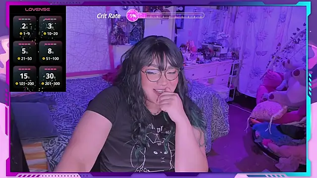 MegariaB online show from January 5, 2025, 4:36 am