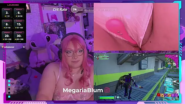 MegariaB online show from February 4, 2025, 7:07 am