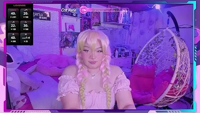 MegariaB online show from February 15, 2025, 4:36 am