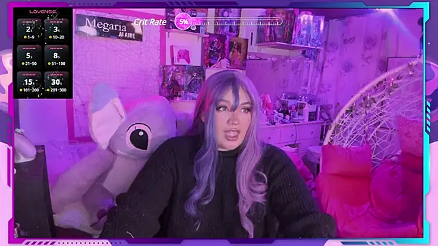 MegariaB online show from March 7, 2025, 3:51 am