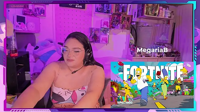 MegariaB online show from November 10, 2025, 4:22 am