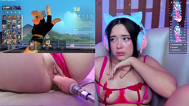 Snapshot of Ashley_sa chatting on January 13, 2025, 1:34 am Ashley sa online show from January 13, 2025, 1:34 am