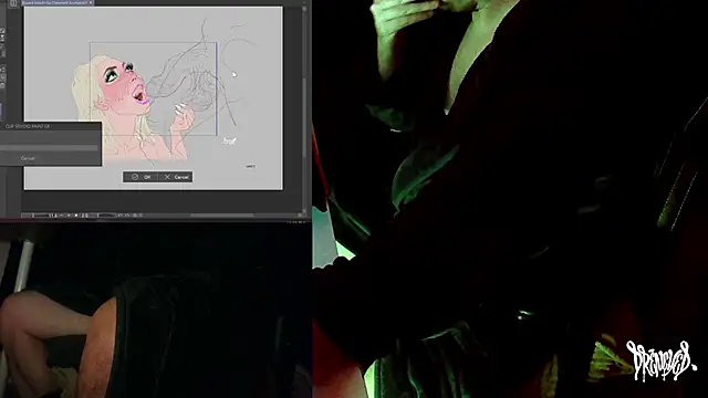 DrenchedArt online show from November 16, 2025, 7:03 am