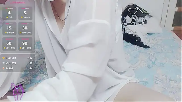 zhenzhen521 online show from February 14, 2025, 3:47 pm