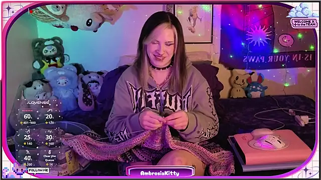 AmbrosiaKitty online show from June 18, 2026, 10:30 am