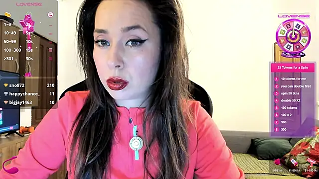 PlayfulGoddess online show from February 21, 2025, 5:20 pm