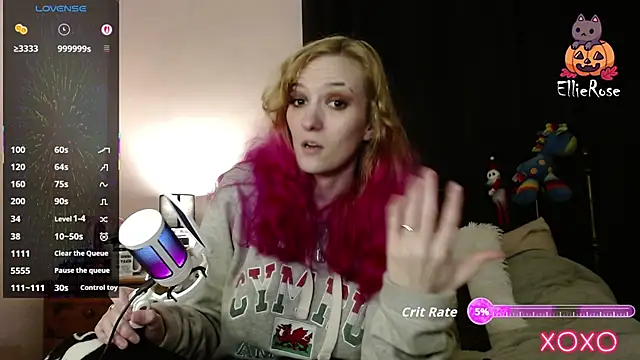 Snapshot of EllieeRose chatting on January 11, 2026, 10:20 am EllieeRose online show from January 11, 2026, 10:20 am