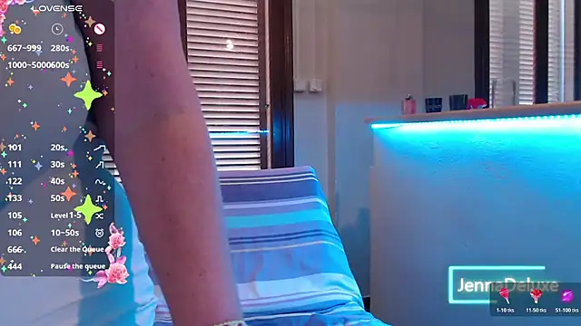 JennaDeluxe online show from May 24, 2026, 7:35 am