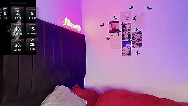 Alleanys Cristal online show from November 30, 2025, 8:02 pm