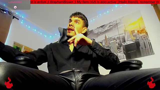 BRAYHAMBROWN online show from October 15, 2025, 9:26 pm