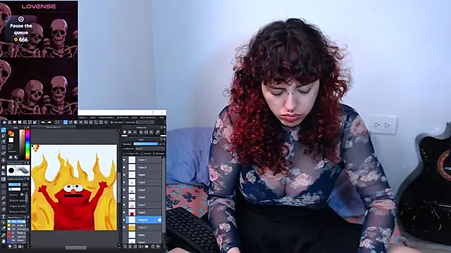 Eli666uwu online show from January 4, 2025, 4:54 pm