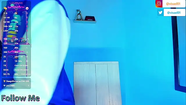 Snapshot of visaelX chatting on March 4, 2025, 12:50 am visaelX online show from March 4, 2025, 12:50 am